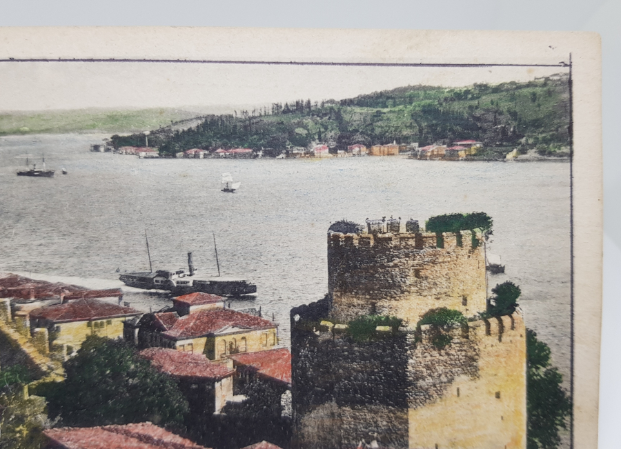 OSMANLI DÖNEMİ BOĞAZ GÖRSELLİ KARTPOSTAL