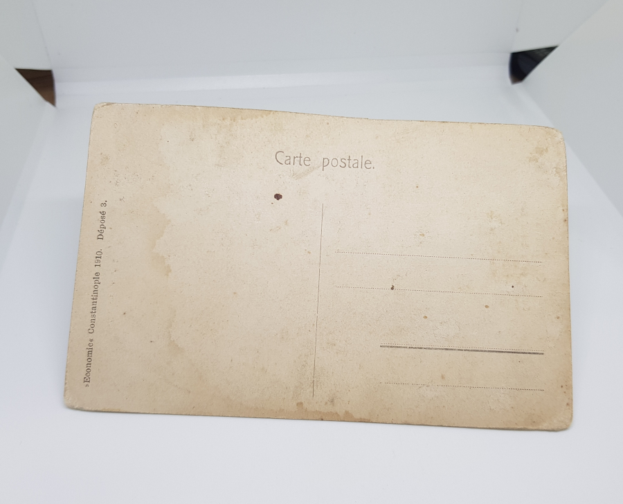 OSMANLI DÖNEMİ PERA YÜKSEK KALDIRIM GÖRSELLİ KARTPOSTAL