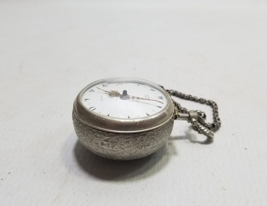 1800 BAŞLARI OSMANLICA YAZILI VE OSMANLI KADRANLI NADİR GEORGE PRIOR CEP SAATİ