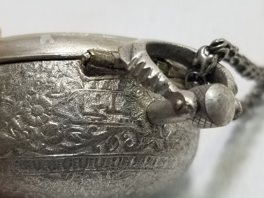 1800 BAŞLARI OSMANLICA YAZILI VE OSMANLI KADRANLI NADİR GEORGE PRIOR CEP SAATİ