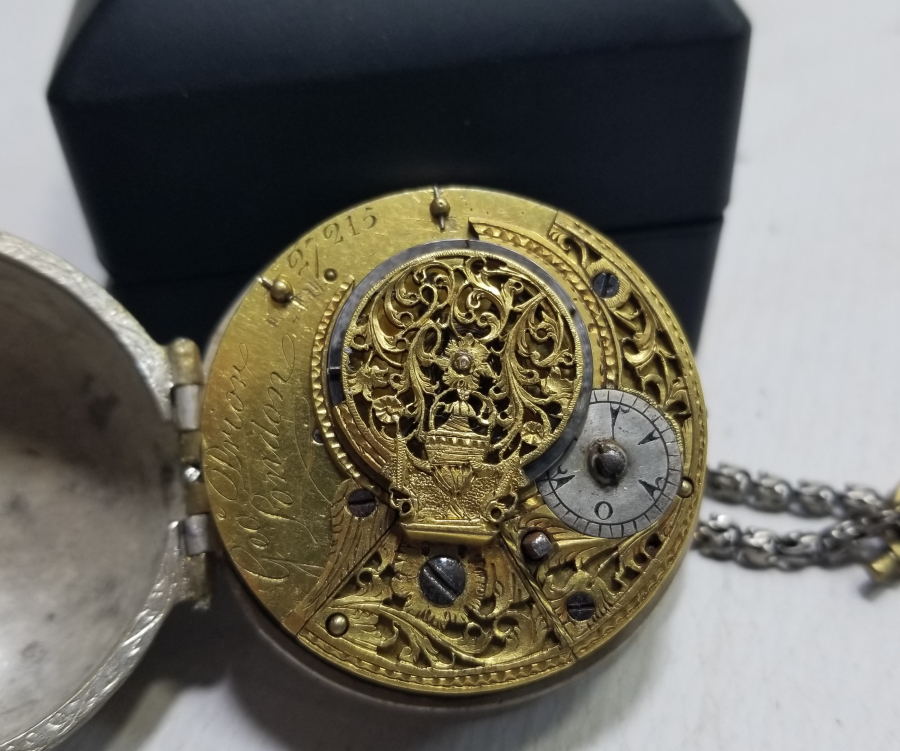 1800 BAŞLARI OSMANLICA YAZILI VE OSMANLI KADRANLI NADİR GEORGE PRIOR CEP SAATİ