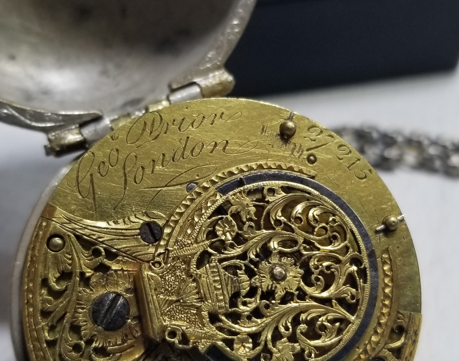 1800 BAŞLARI OSMANLICA YAZILI VE OSMANLI KADRANLI NADİR GEORGE PRIOR CEP SAATİ