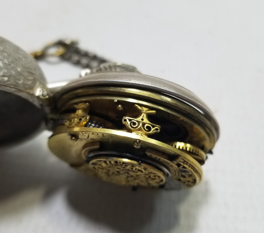 1800 BAŞLARI OSMANLICA YAZILI VE OSMANLI KADRANLI NADİR GEORGE PRIOR CEP SAATİ