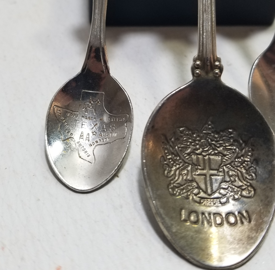 3 ADET GÜMÜŞ KAPLAMA AVRUPA MİNELİ KAŞIK