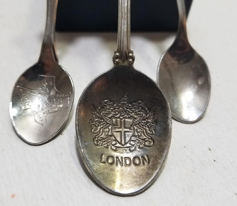 3 ADET GÜMÜŞ KAPLAMA AVRUPA MİNELİ KAŞIK