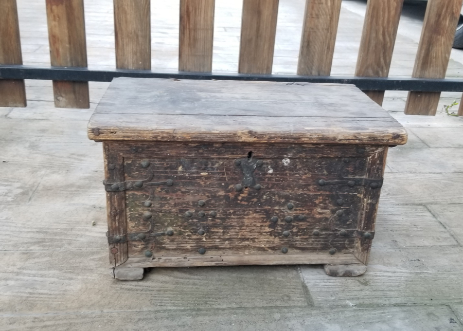 OSMANLI DÖNEMİ EL YAPIMI YAZMA SANDIĞI