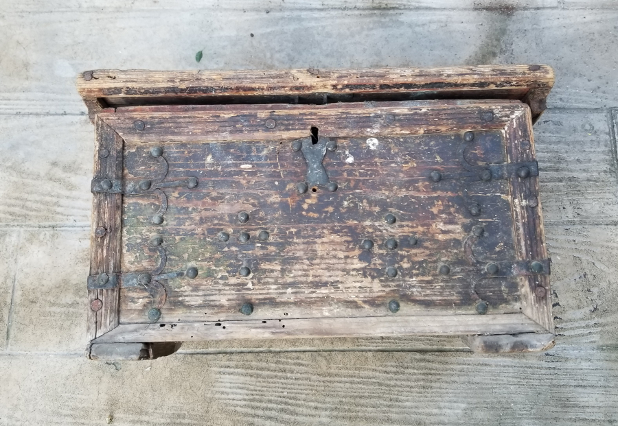 OSMANLI DÖNEMİ EL YAPIMI YAZMA SANDIĞI