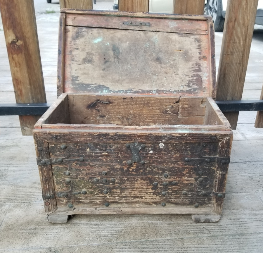 OSMANLI DÖNEMİ EL YAPIMI YAZMA SANDIĞI