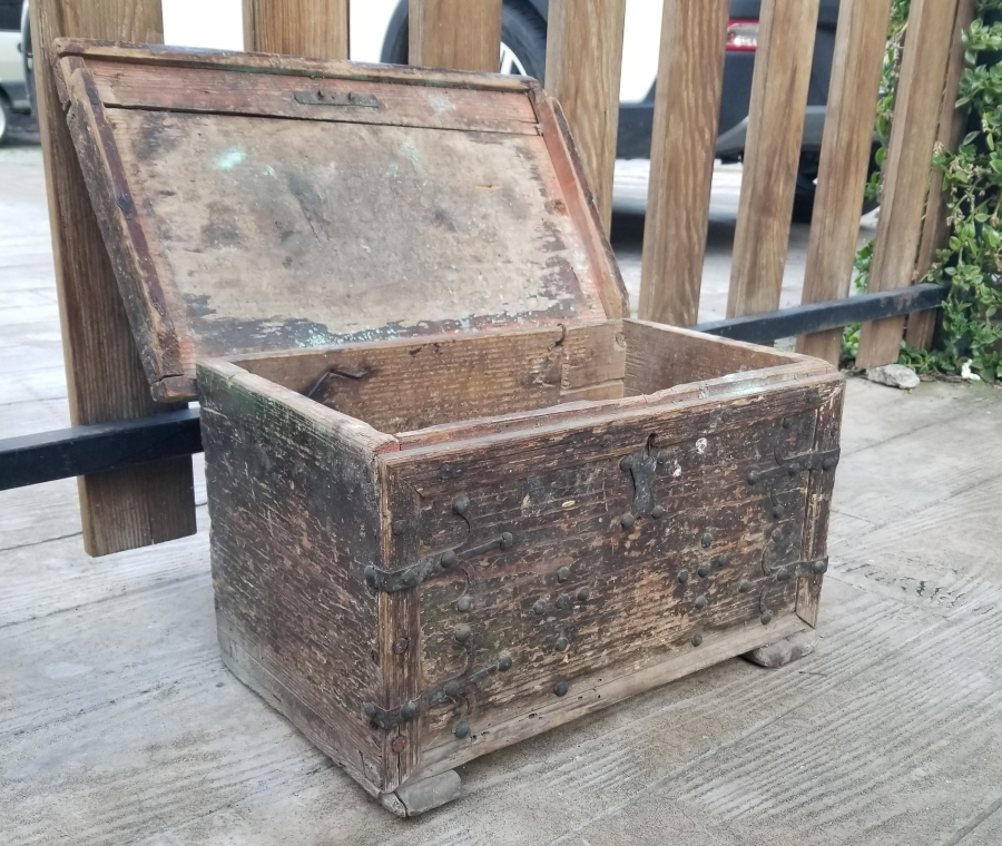 OSMANLI DÖNEMİ EL YAPIMI YAZMA SANDIĞI