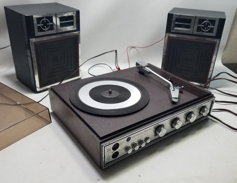 ÇALIŞIR DURUMDA ANTİKA PLAK ÇALAR - PİKAP