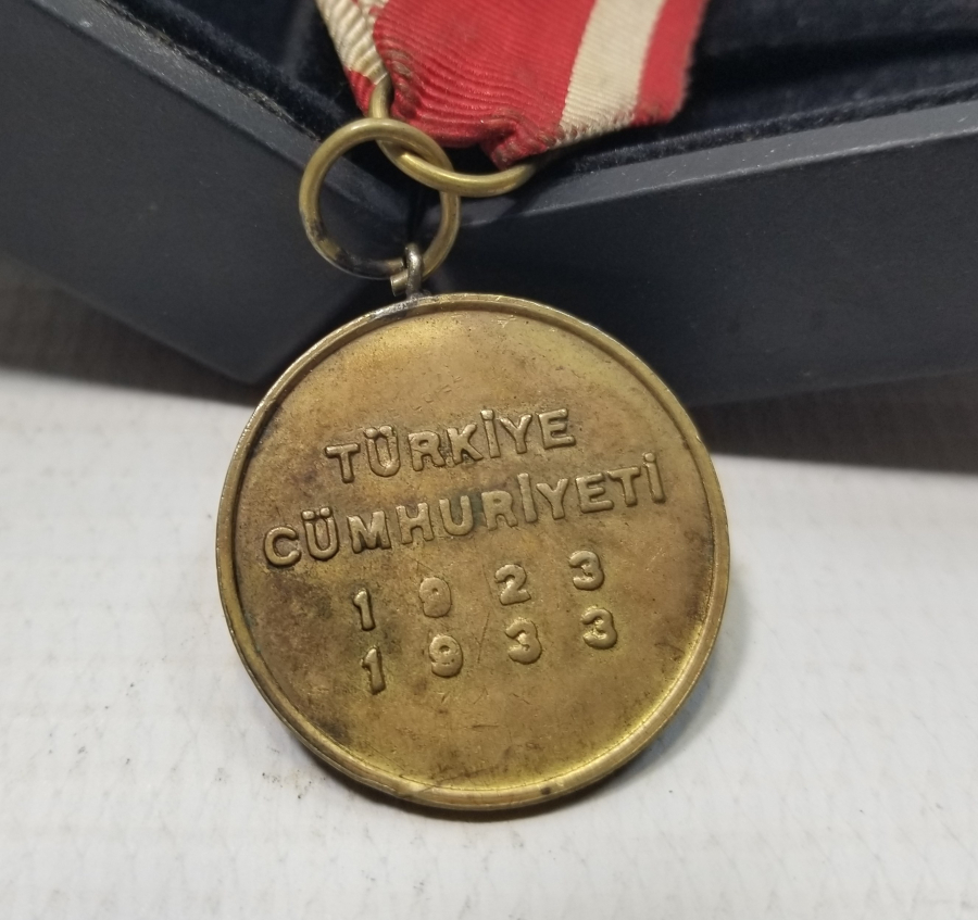 ORJİNAL ASKISIYLA 10. YIL MADALYASI