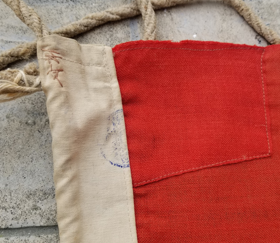 OSMANLI DÖNEMİ DEV BOYDA ORJİNAL KUTUSUNDA BAYRAK