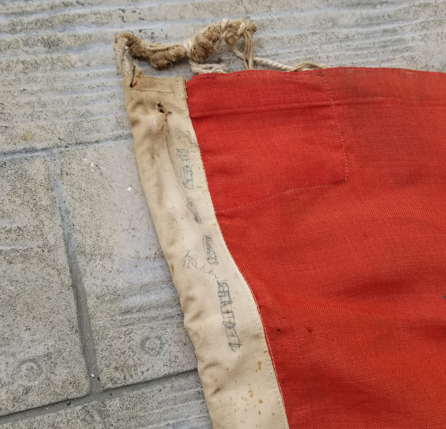 OSMANLI DÖNEMİ DEV BOYDA ORJİNAL KUTUSUNDA BAYRAK