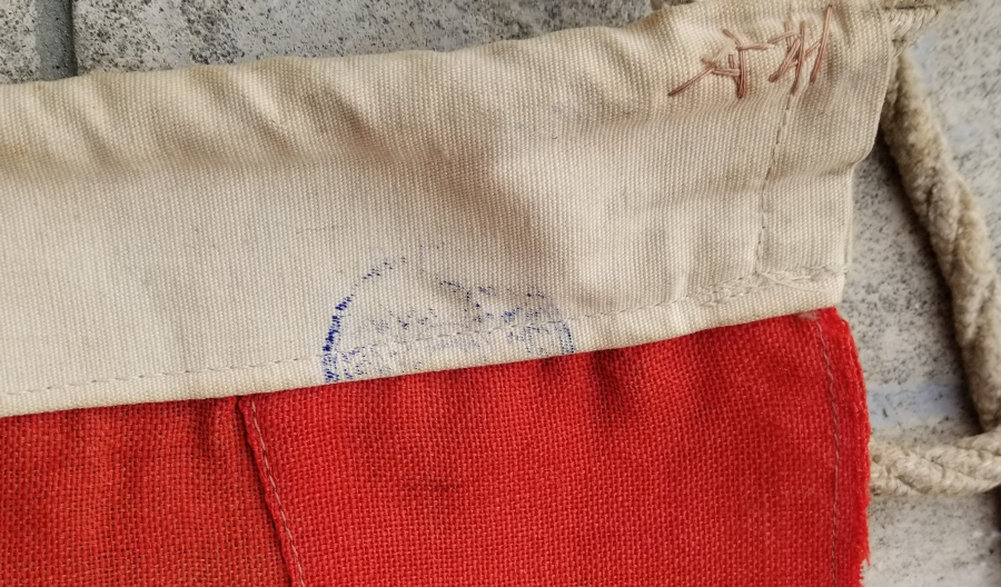 OSMANLI DÖNEMİ DEV BOYDA ORJİNAL KUTUSUNDA BAYRAK