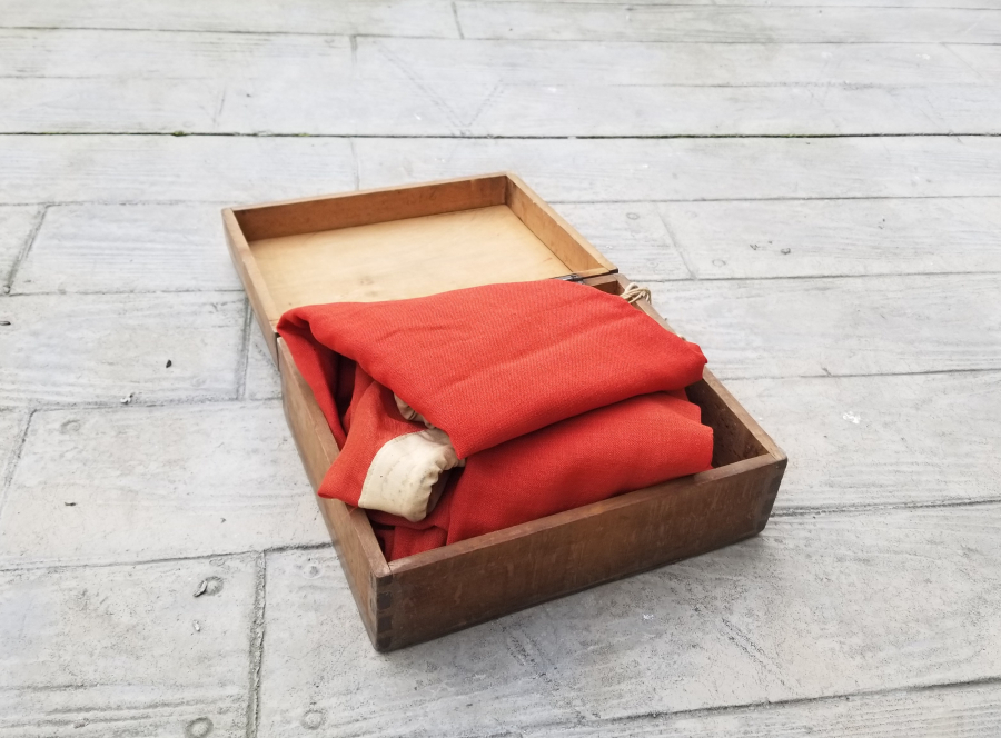 OSMANLI DÖNEMİ DEV BOYDA ORJİNAL KUTUSUNDA BAYRAK