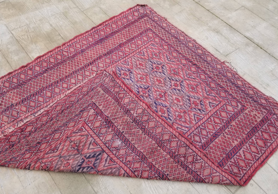 OSMANLI DÖNEMİ EL DOKUMA NADİR ERMENİ KİLİM
