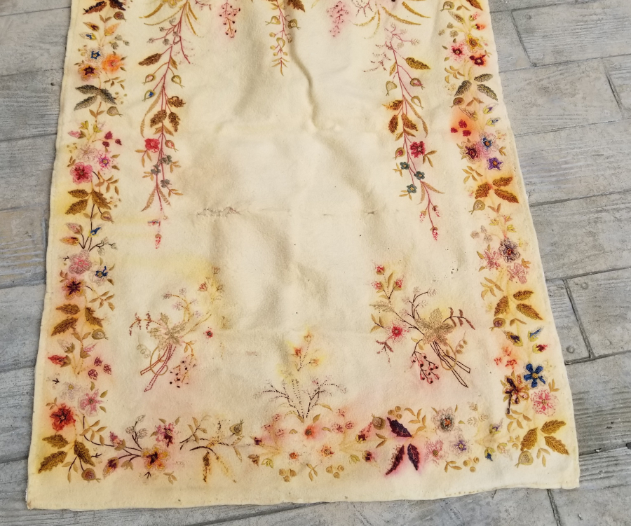 OSMANLI DÖNEMİ TEKKE İŞİ KEÇE SECCADE