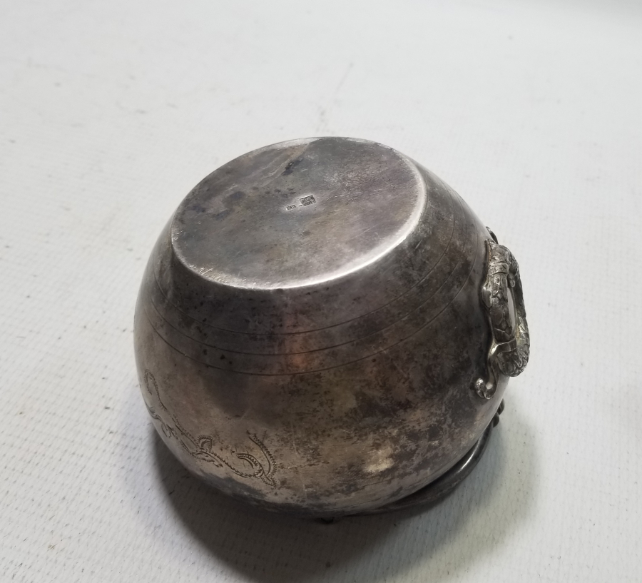 1888 TARİHLİ ÇARLIK DÖNEMİ GÜMÜŞ RUS BUZLUK