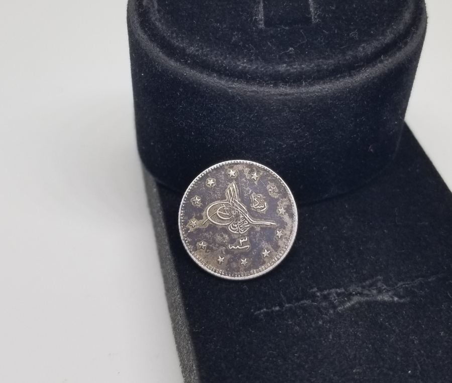 MEHMET REŞAT HAN DÖNEMİ ÇOK YÜKSEK KONDİSYONDA SELANİK BASKI ÇOK NADİR GÜMÜŞ 2 KURUŞ