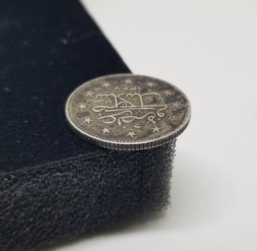 MEHMET REŞAT HAN DÖNEMİ ÇOK YÜKSEK KONDİSYONDA SELANİK BASKI ÇOK NADİR GÜMÜŞ 2 KURUŞ