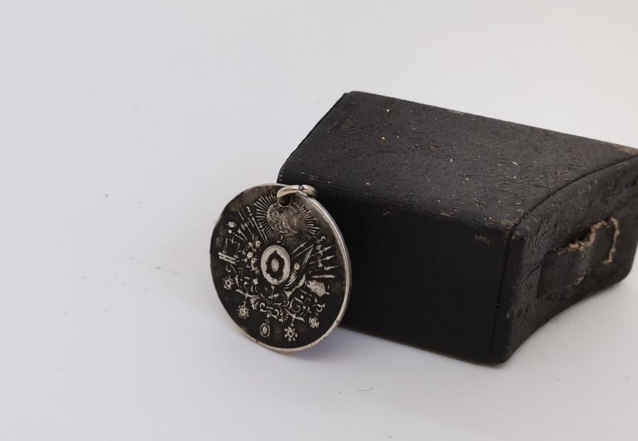 ABDÜLHAMİD HAN DÖNEMİ GÜMÜŞ LİYAKAT MADALYASI