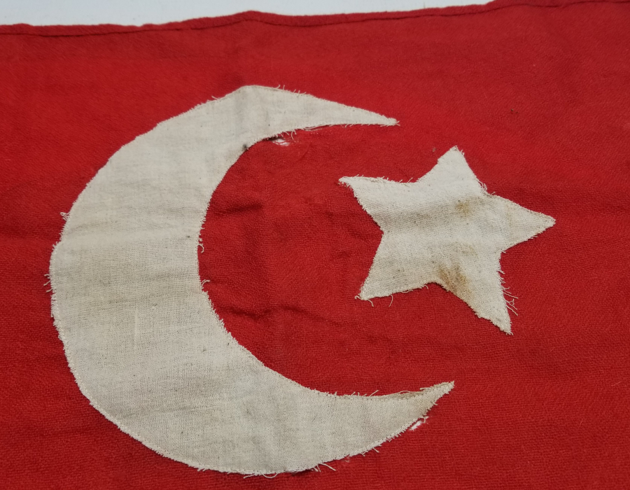 1. DÜNYA SAVAŞI DÖNEMİ OSMANLI ASKERİ BAYRAK