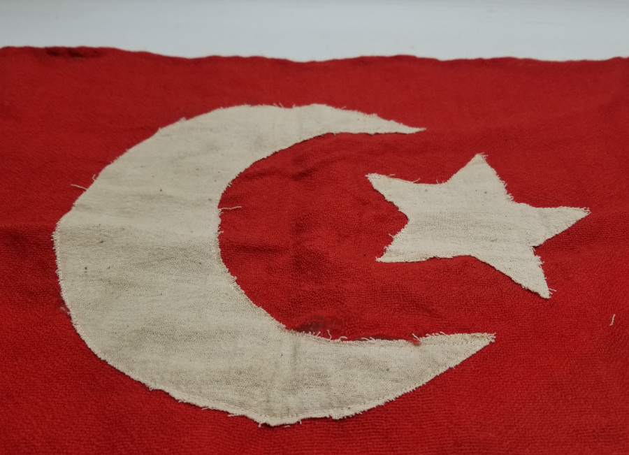 1. DÜNYA SAVAŞI DÖNEMİ OSMANLI ASKERİ BAYRAK