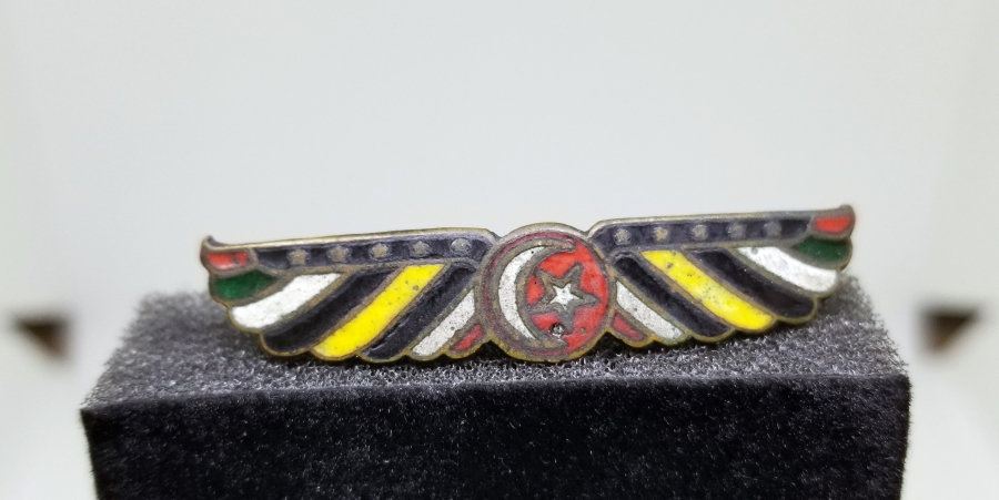 1. DÜNYA SAVAŞI DÖNEMİ TEYYARE BİRLİĞİ NADİR MİNELİ İTTİFAK ROZET