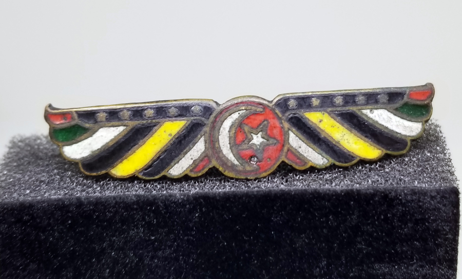 1. DÜNYA SAVAŞI DÖNEMİ TEYYARE BİRLİĞİ NADİR MİNELİ İTTİFAK ROZET