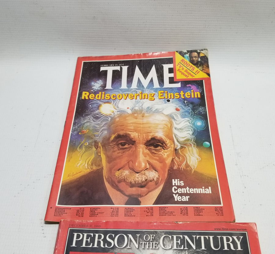 2 ADET TİME DERGİSİ