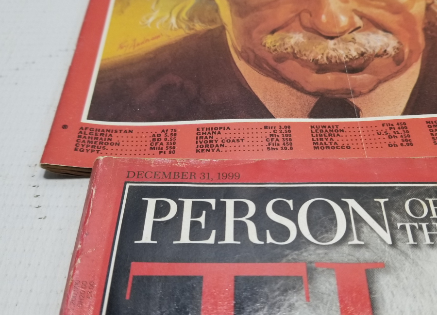 2 ADET TİME DERGİSİ