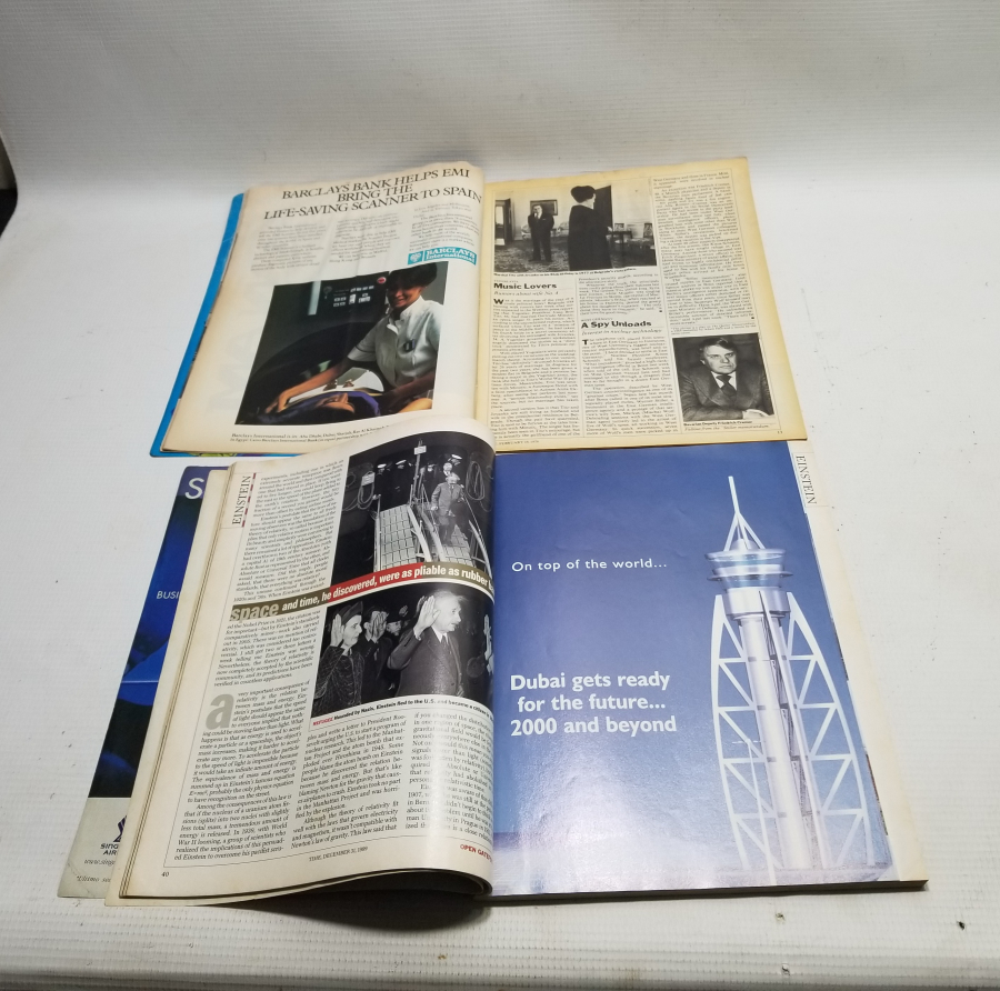 2 ADET TİME DERGİSİ