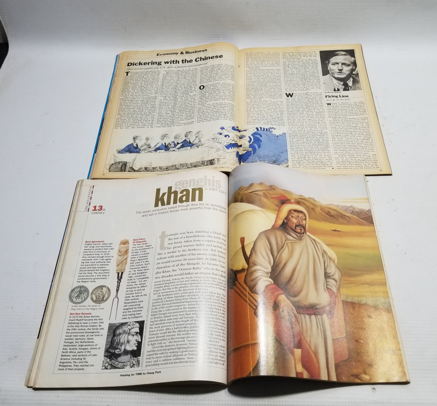 2 ADET TİME DERGİSİ