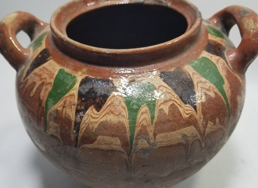 AKITMA İŞÇİLİKLİ VE ÇİFT KULPLU OSMANLI DÖNEMİ KINIK KÜP