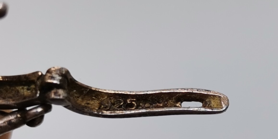 AMETİST TAŞLI GÜMÜŞ KÜPE