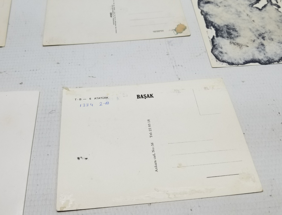ATATÜRK GÖRSELLİ ANTİKA KARTPOSTAL LOTU