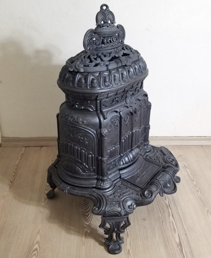 ERMENİ USTA YAPIMI ÇOK NADİR OSMANLI DÖNEMİ SOBA