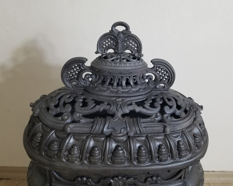 ERMENİ USTA YAPIMI ÇOK NADİR OSMANLI DÖNEMİ SOBA