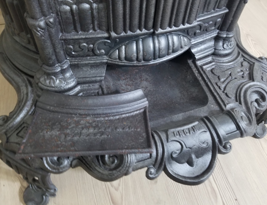 ERMENİ USTA YAPIMI ÇOK NADİR OSMANLI DÖNEMİ SOBA