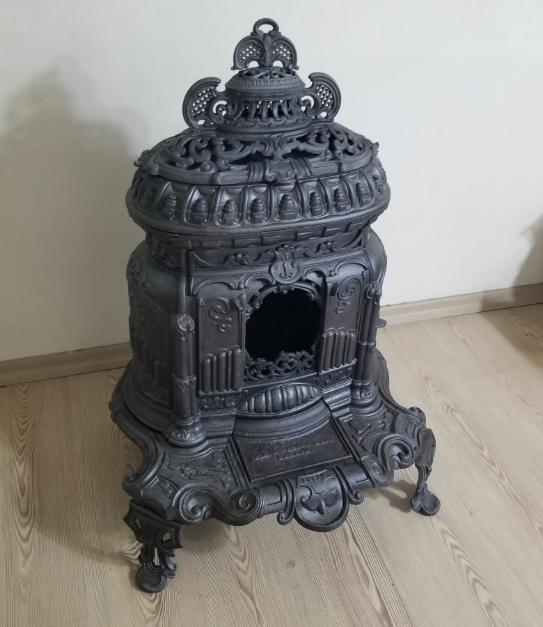 ERMENİ USTA YAPIMI ÇOK NADİR OSMANLI DÖNEMİ SOBA