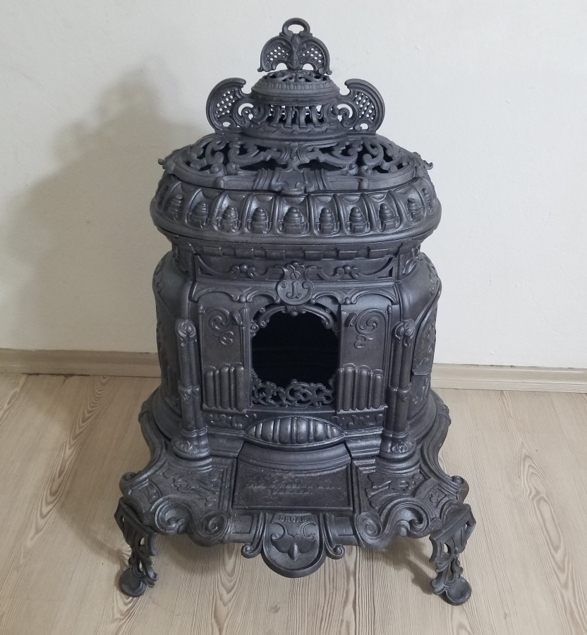 ERMENİ USTA YAPIMI ÇOK NADİR OSMANLI DÖNEMİ SOBA