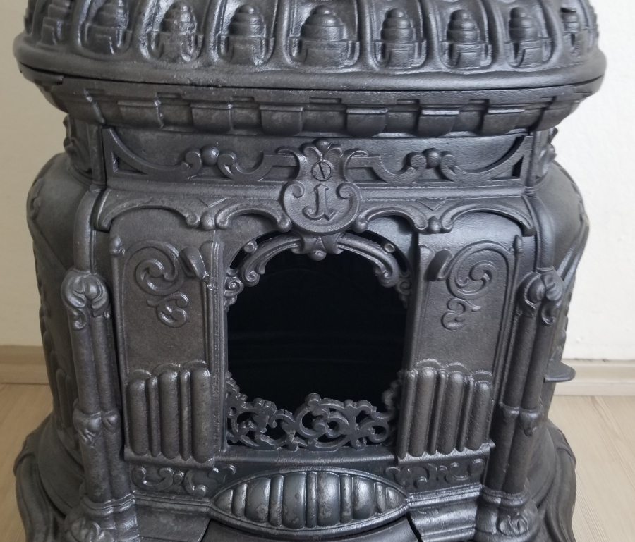 ERMENİ USTA YAPIMI ÇOK NADİR OSMANLI DÖNEMİ SOBA