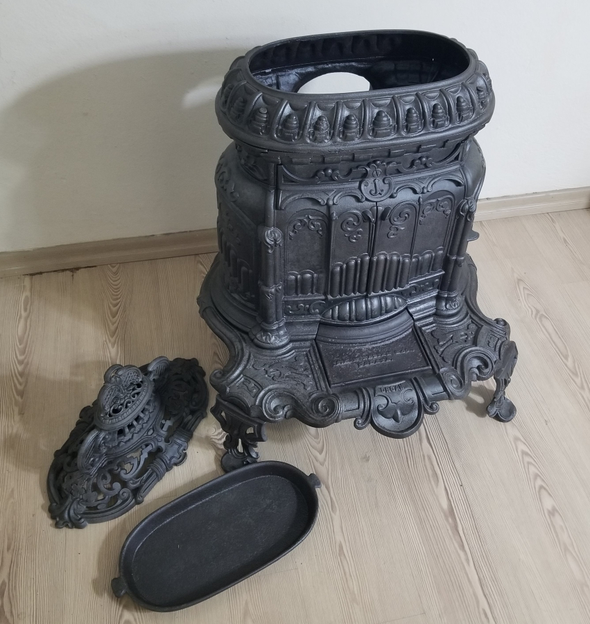 ERMENİ USTA YAPIMI ÇOK NADİR OSMANLI DÖNEMİ SOBA