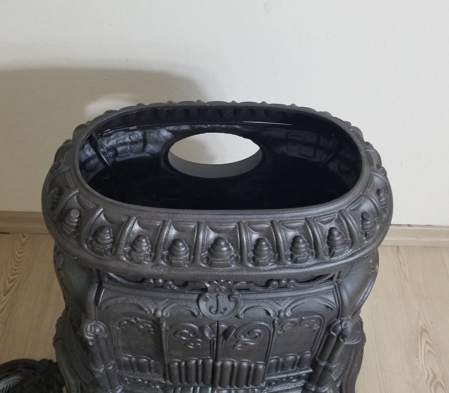 ERMENİ USTA YAPIMI ÇOK NADİR OSMANLI DÖNEMİ SOBA