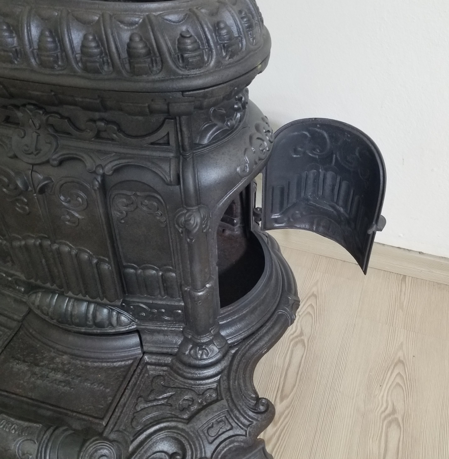 ERMENİ USTA YAPIMI ÇOK NADİR OSMANLI DÖNEMİ SOBA