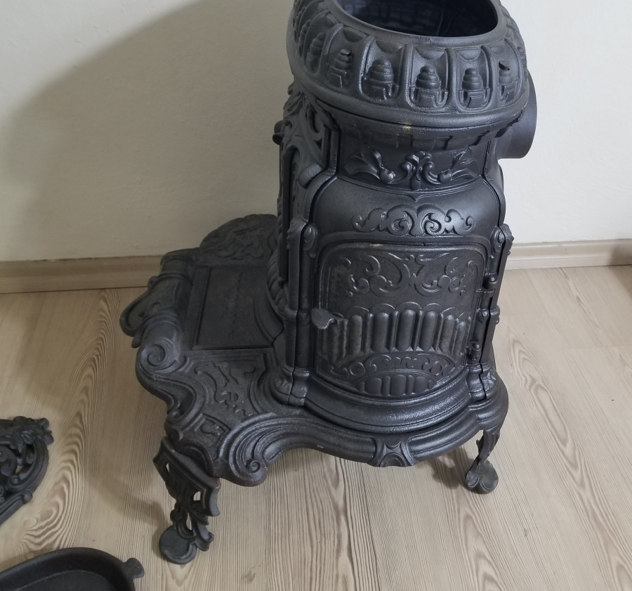 ERMENİ USTA YAPIMI ÇOK NADİR OSMANLI DÖNEMİ SOBA