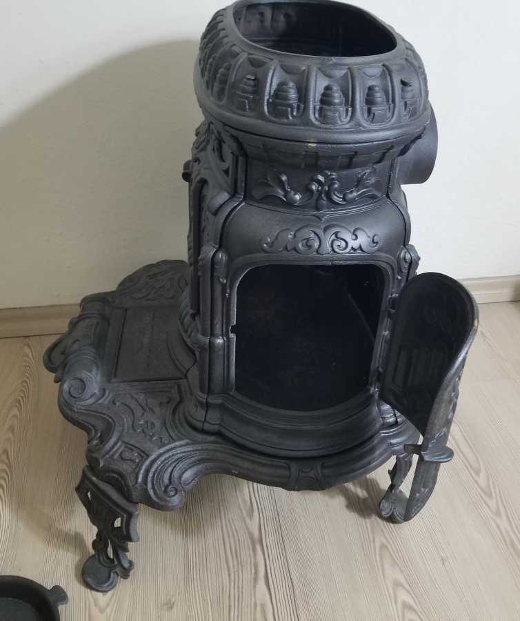 ERMENİ USTA YAPIMI ÇOK NADİR OSMANLI DÖNEMİ SOBA