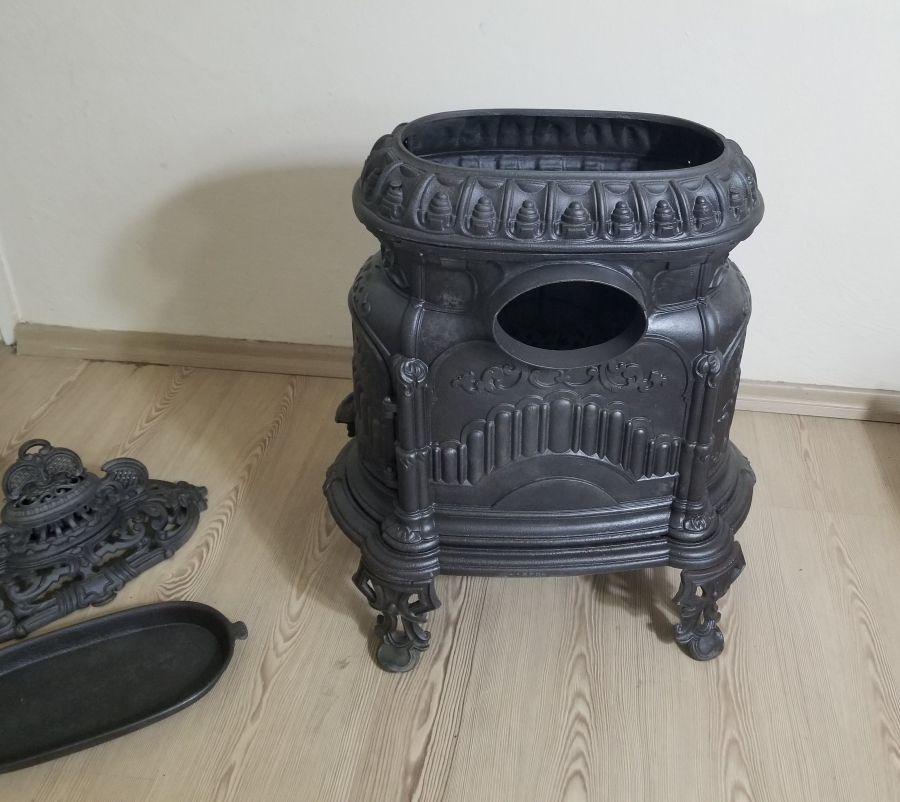 ERMENİ USTA YAPIMI ÇOK NADİR OSMANLI DÖNEMİ SOBA