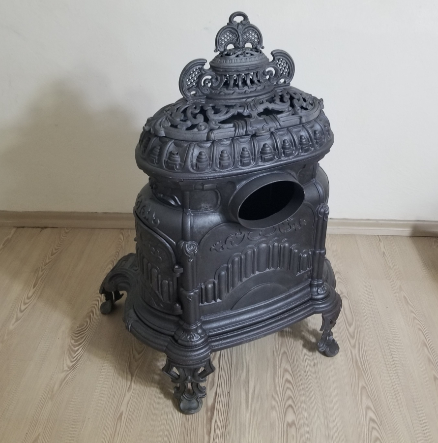 ERMENİ USTA YAPIMI ÇOK NADİR OSMANLI DÖNEMİ SOBA