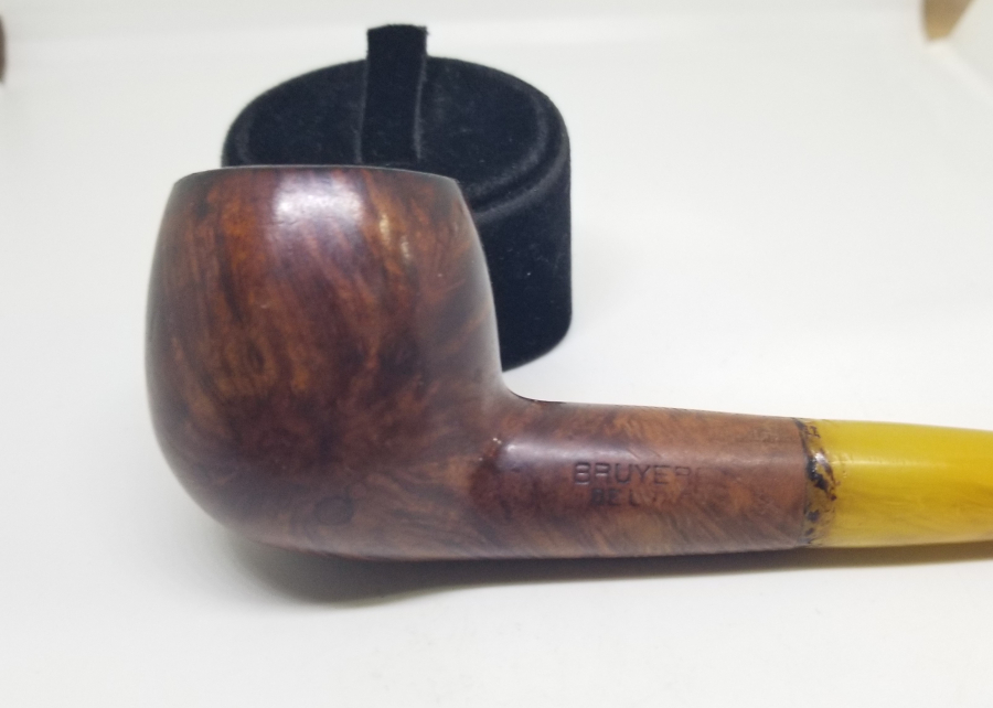 KEHRİBAR EMZİKLİ ANTİKA PİPO